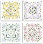(image for) Little Daisies Biscornu Ornaments